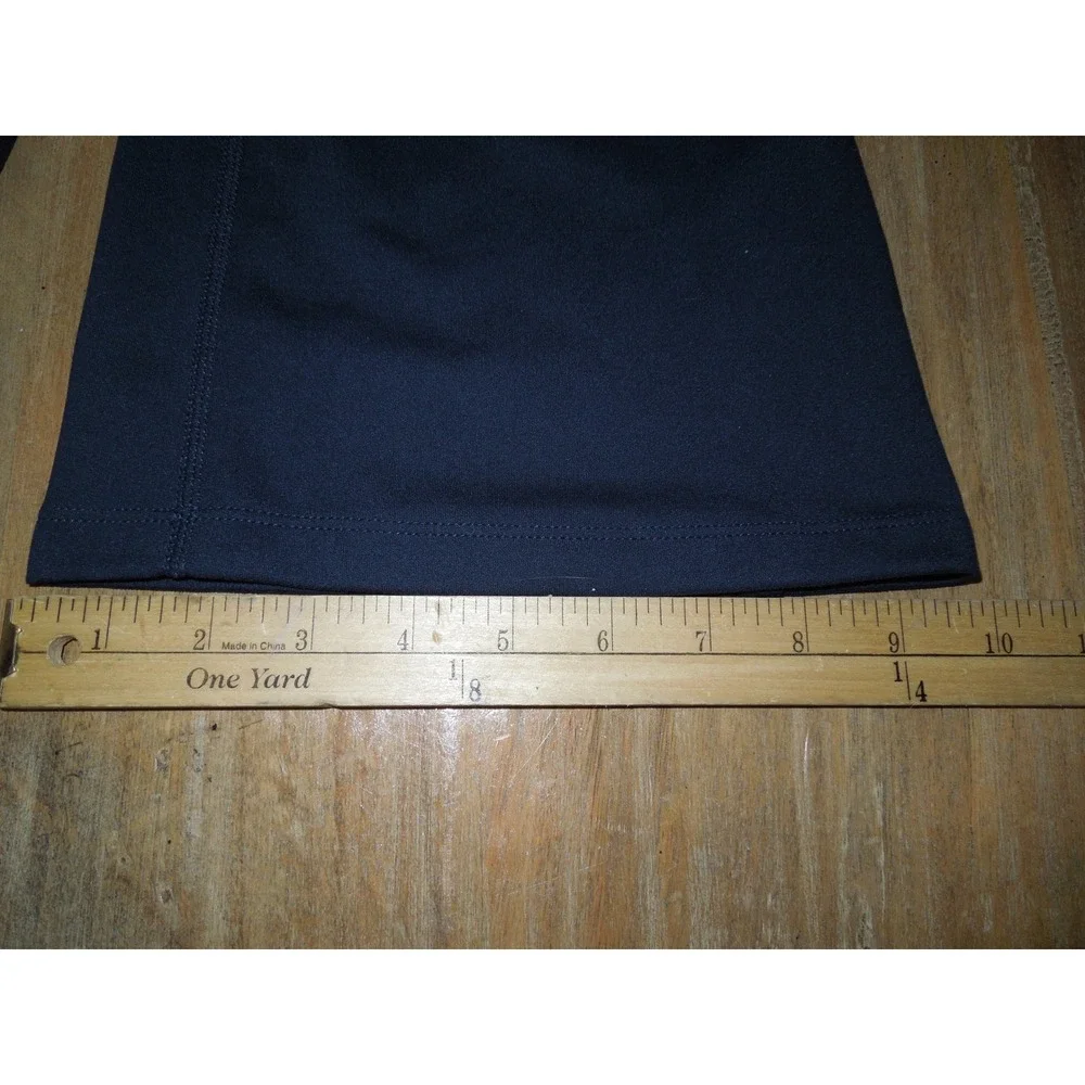 Jockey Sport Womens Navy Blue Flare Leg Yoga Pants Pockets JL4226 Size S - Picture 5 of 6